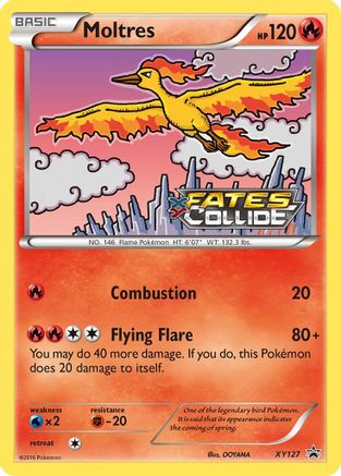 [PKM-R] Moltres (XY127) [XY: Black Star Promos]