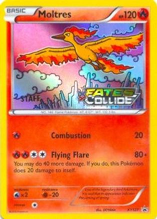 [PKM] Moltres (XY127) (Staff) [XY: Black Star Promos]