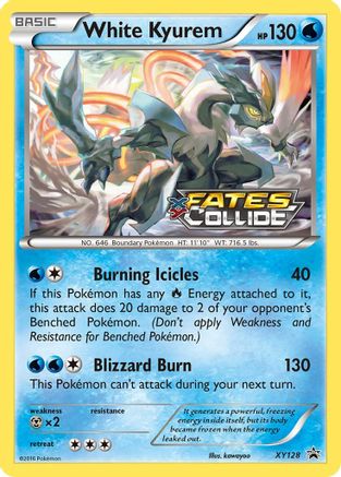 [PKM-R] White Kyurem (XY128) [XY: Black Star Promos]