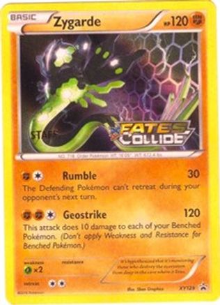 [PKM] Zygarde (XY129) (Staff) [XY: Black Star Promos]