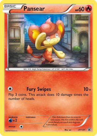 [PKM] Pansear (XY131) [XY: Black Star Promos]