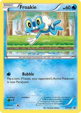 [PKM] Froakie (XY138) [XY: Black Star Promos]