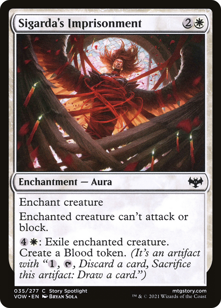 {C} Sigarda's Imprisonment [Innistrad: Crimson Vow][VOW 035]