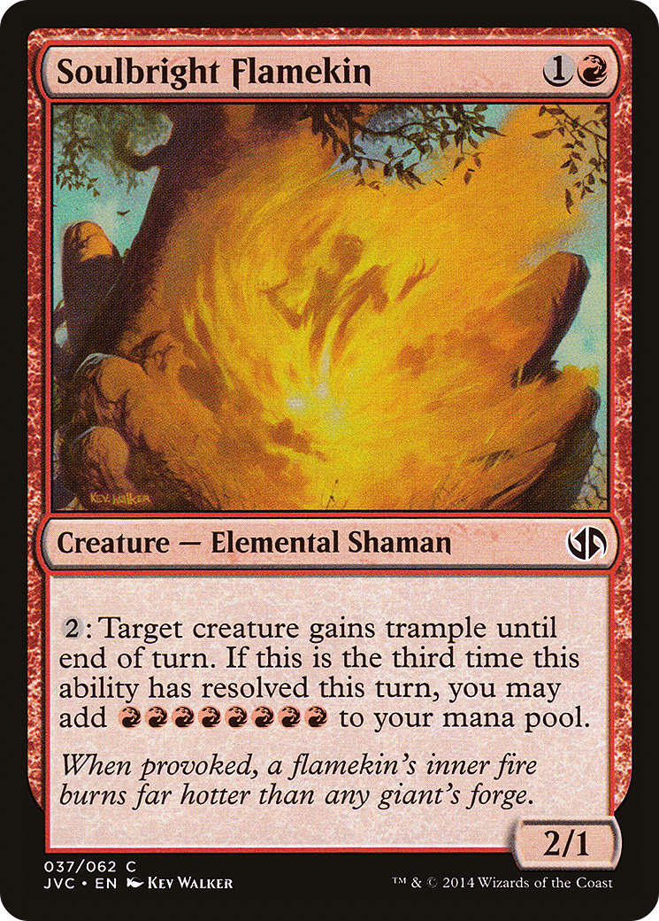 {C} Soulbright Flamekin [Duel Decks Anthology][JVC 037] - Misty Mountain Games