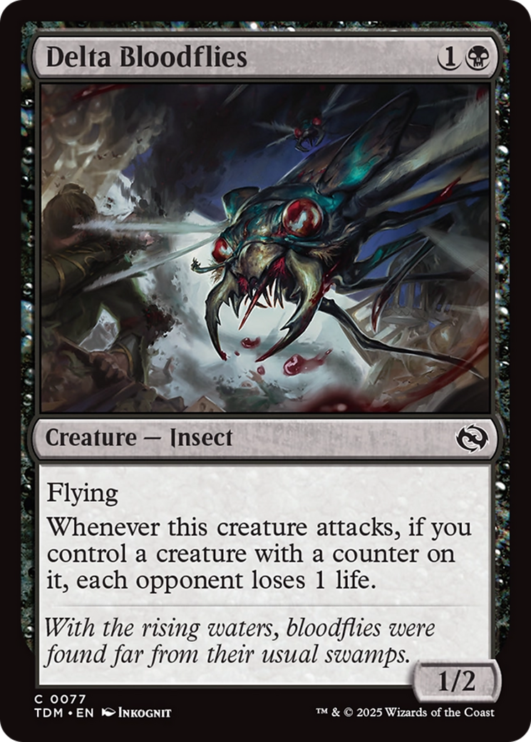 {@C} Delta Bloodflies [Tarkir: Dragonstorm][TDM 077]