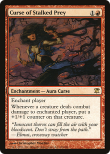 {R} Curse of Stalked Prey [Innistrad][ISD 136] - Misty Mountain Games