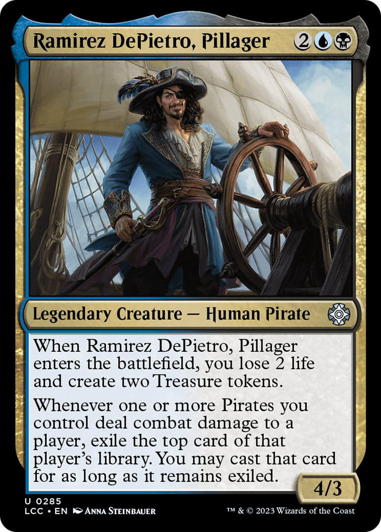 {C} Ramirez DePietro, Pillager [The Lost Caverns of Ixalan Commander][LCC 285]
