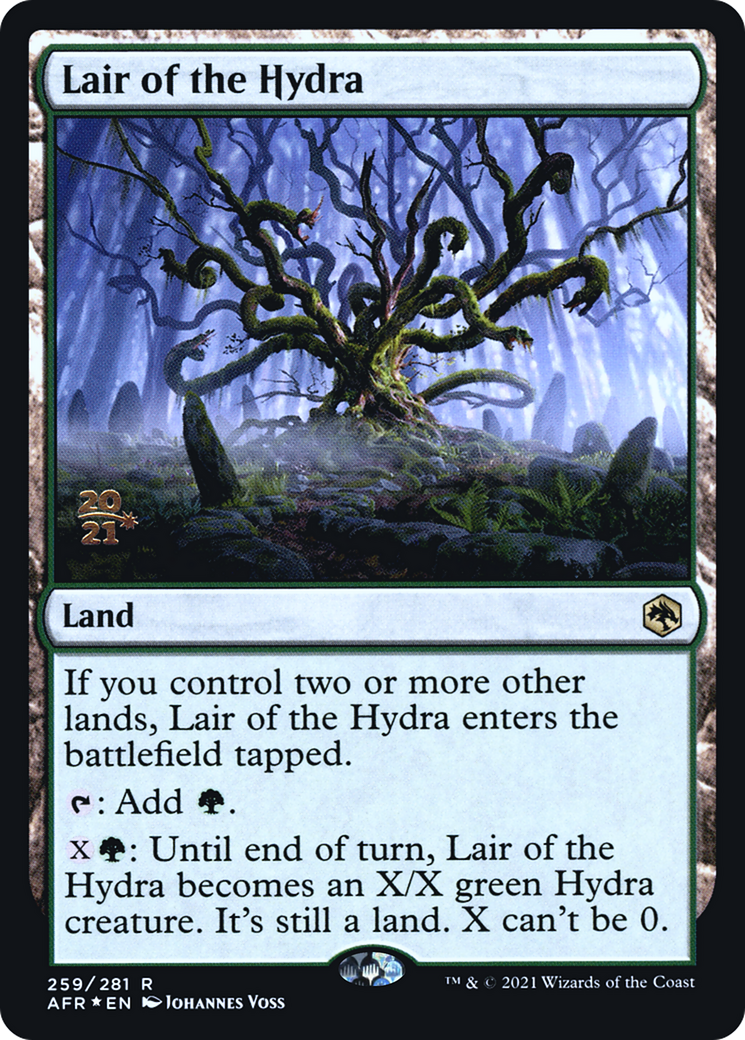 {R} Lair of the Hydra [Dungeons & Dragons: Adventures in the Forgotten Realms Prerelease Promos][PR AFR 259]