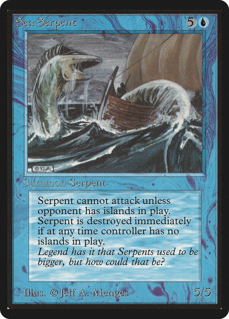 {C} Sea Serpent [Beta Edition][LEB 077] - Misty Mountain Games