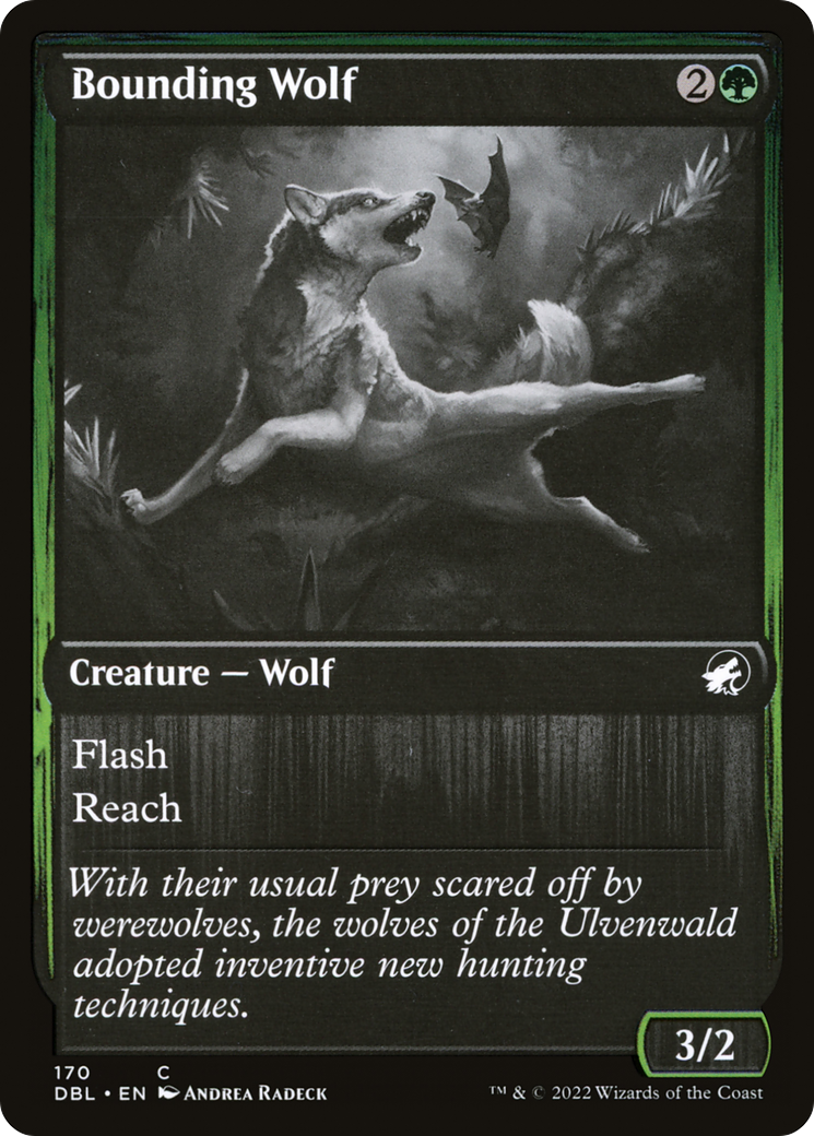 {C} Bounding Wolf [Innistrad: Double Feature][DBL 170]