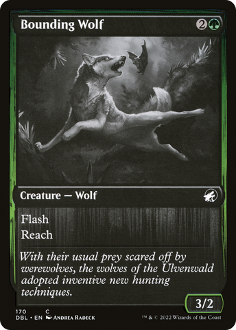 {C} Bounding Wolf [Innistrad: Double Feature][DBL 170]