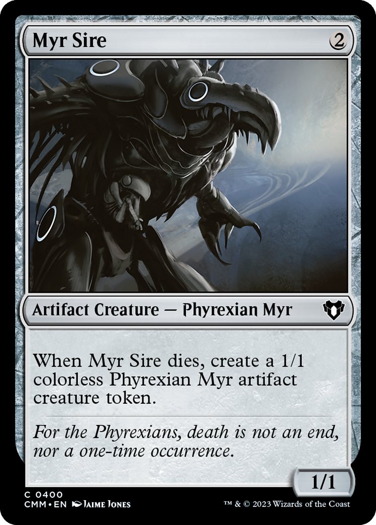 {C} Myr Sire [Commander Masters][CMM 400]