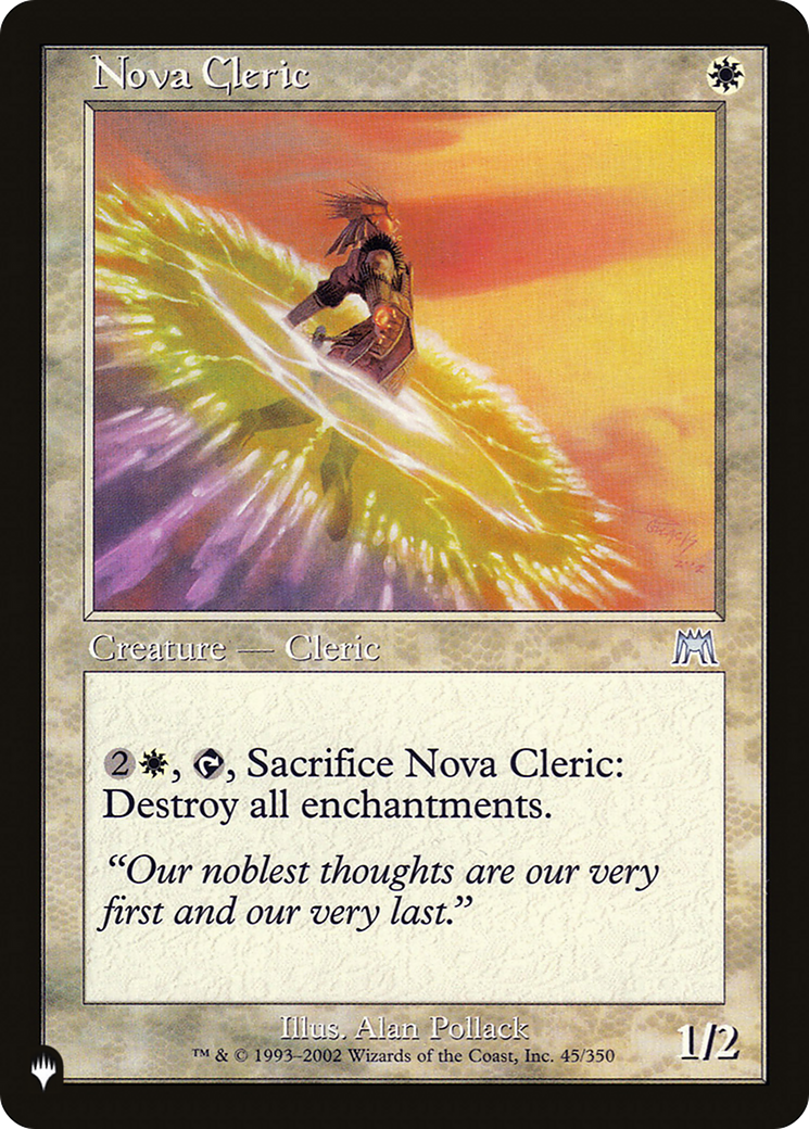 Nova Cleric [LIST 45/350]