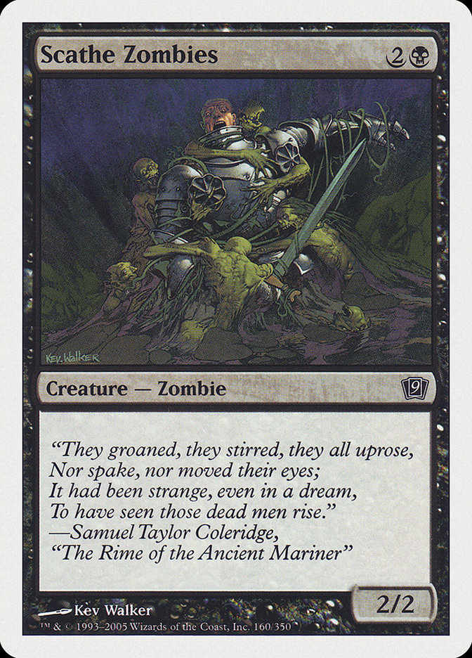 {C} Scathe Zombies [Ninth Edition][9ED 160]