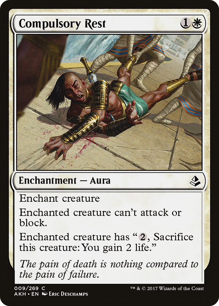 {C} Compulsory Rest [Amonkhet][AKH 009]