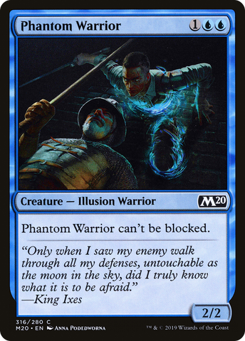 {C} Phantom Warrior [Core Set 2020][M20 316]