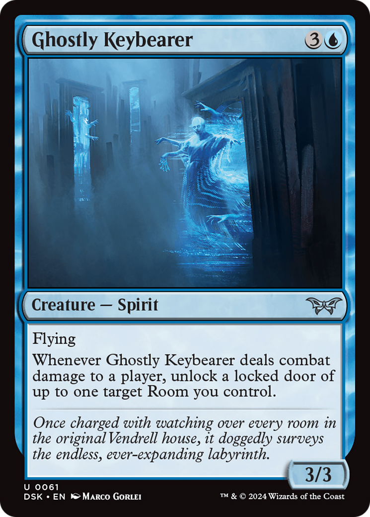 {@C} Ghostly Keybearer [Duskmourn: House of Horror][DSK 061]