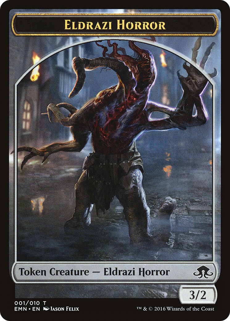 {T} Eldrazi Horror Token [Eldritch Moon Tokens][TEMN 001]