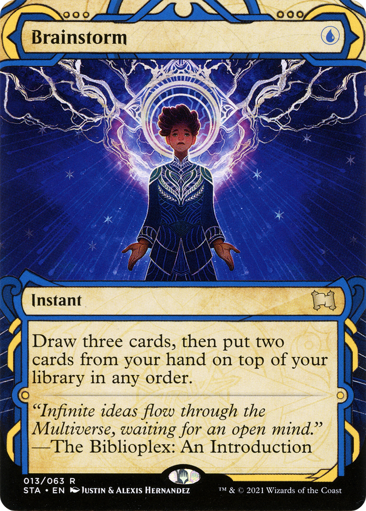 {R} Brainstorm [Strixhaven: School of Mages Mystical Archive][STA 013]