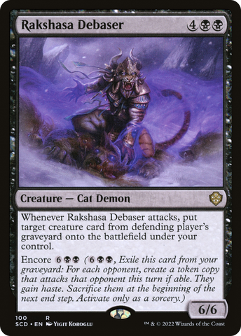 {R} Rakshasa Debaser [Starter Commander Decks][SCD 100]