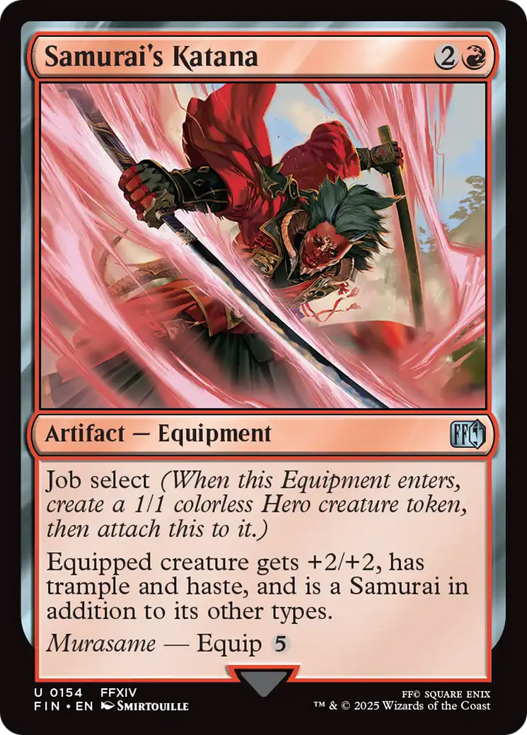 {@C} Samurai's Katana [FINAL FANTASY][FIN 154]