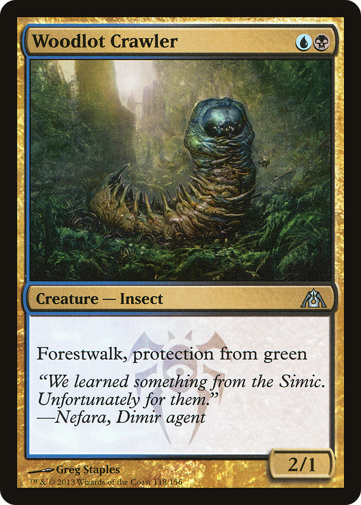 {C} Woodlot Crawler [Dragon's Maze][DGM 118] - Misty Mountain Games