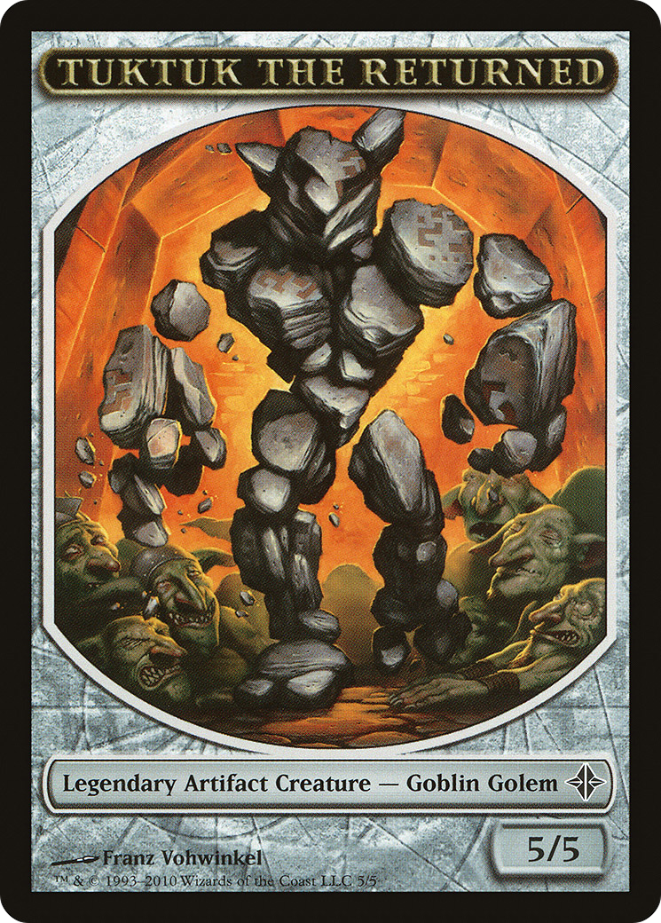 {T} Tuktuk the Returned Token [Rise of the Eldrazi Tokens][TROE 005] - Misty Mountain Games
