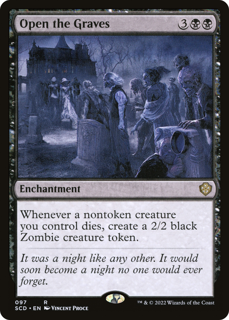 {R} Open the Graves [Starter Commander Decks][SCD 097]