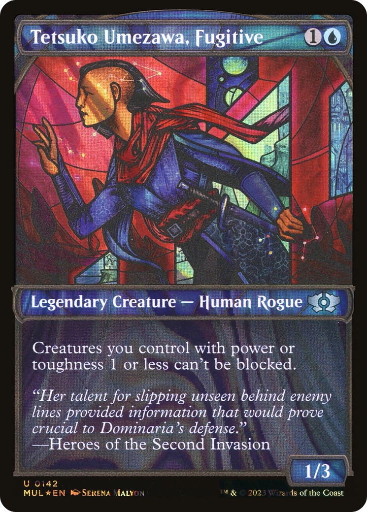 {C} Tetsuko Umezawa, Fugitive (Halo Foil) [Multiverse Legends][MUL 142]