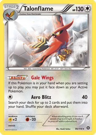 [PKM] Talonflame (96/114) [XY: Steam Siege]