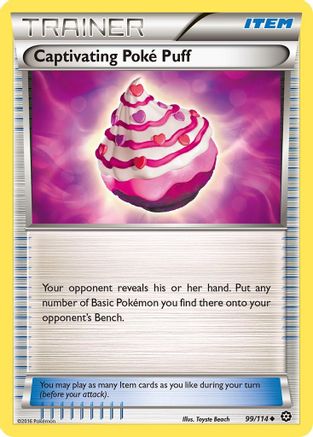 [PKM] Captivating Poke Puff (99/114) [XY: Steam Siege]