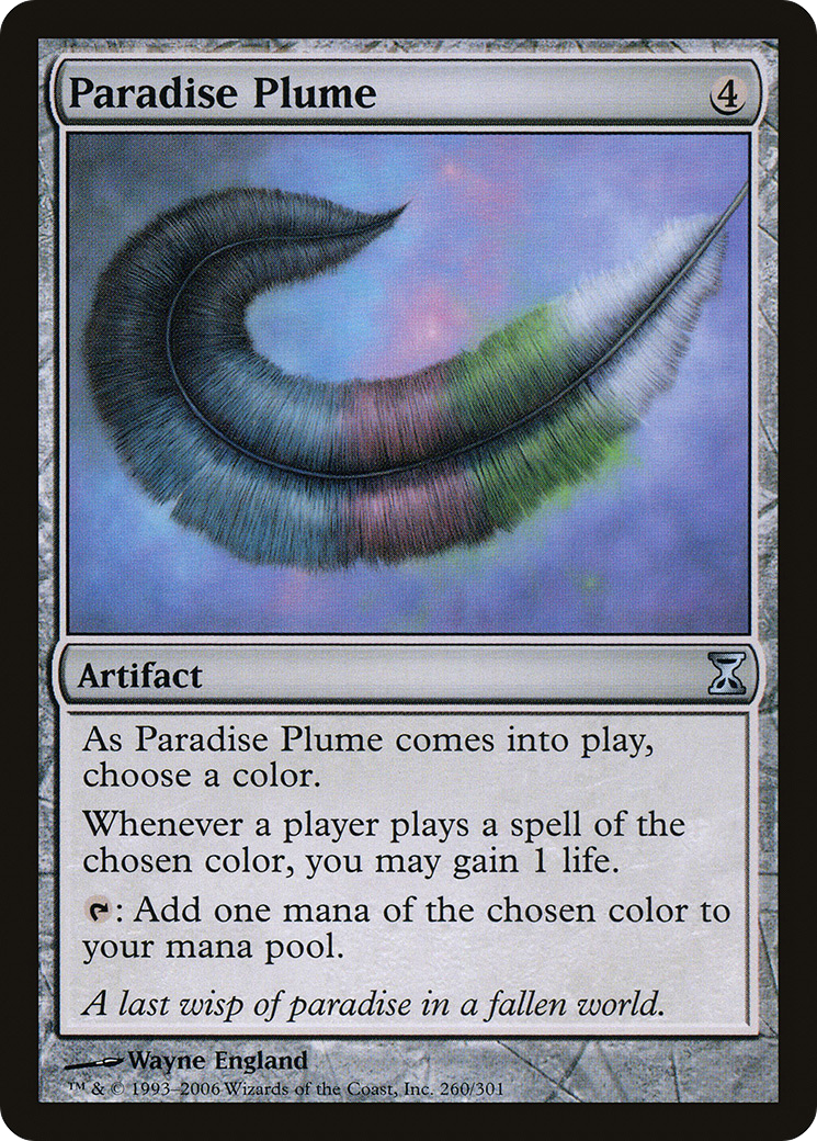{C} Paradise Plume [Time Spiral][TSP 260] - Misty Mountain Games