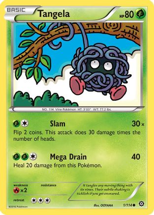 [PKM-C] Tangela (1/114) [XY: Steam Siege]