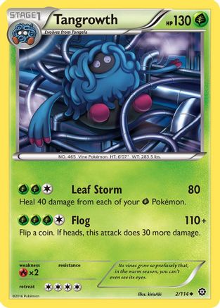 [PKM] Tangrowth (2/114) [XY: Steam Siege]