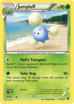 [PKM] Jumpluff (5/114) [XY: Steam Siege]
