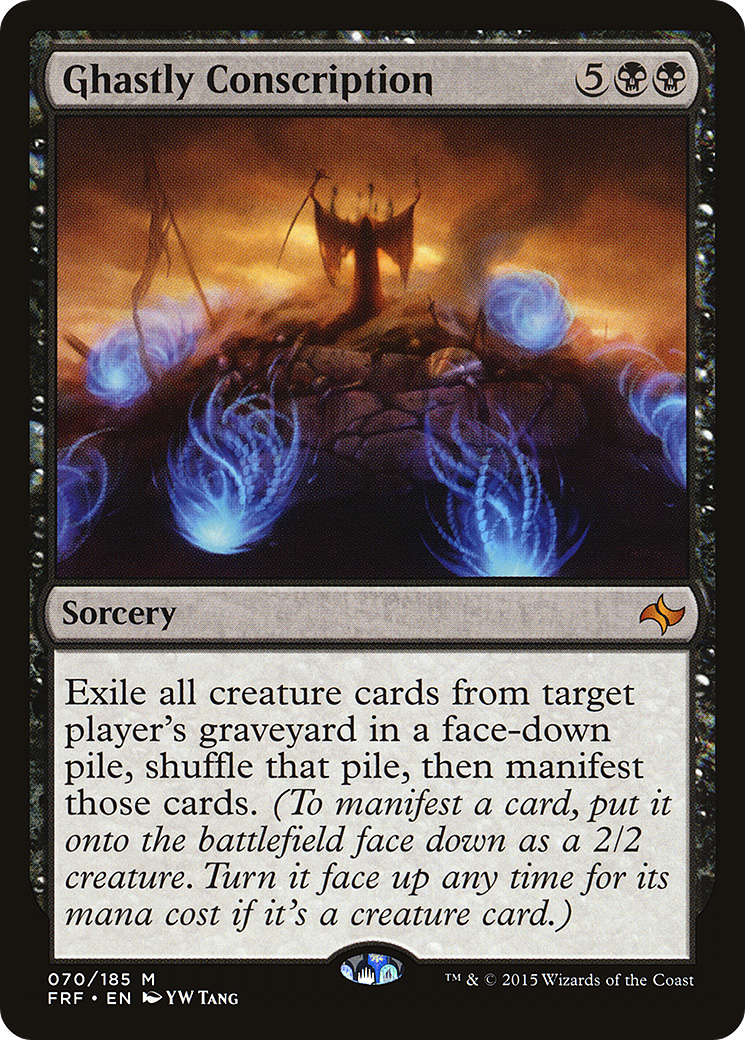 {R} Ghastly Conscription [Fate Reforged][FRF 070] - Misty Mountain Games
