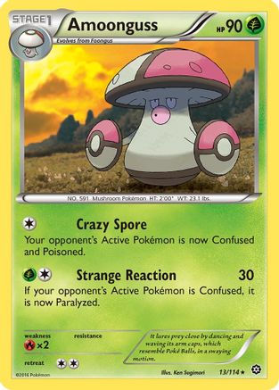 [PKM] Amoonguss (13/114) [XY: Steam Siege]