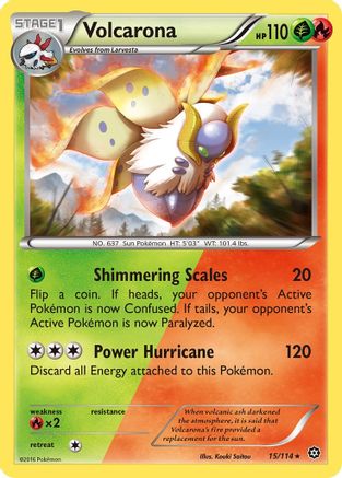 [PKM] Volcarona (15/114) [XY: Steam Siege]