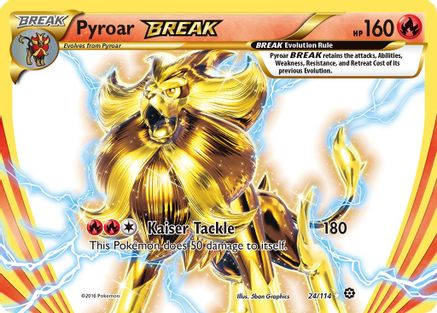 [PKM] Pyroar BREAK (24/114) [XY: Steam Siege]