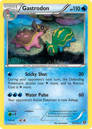 [PKM] Gastrodon (29/114) [XY: Steam Siege]