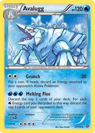[PKM] Avalugg (37/114) [XY: Steam Siege]
