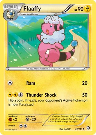 [PKM] Flaaffy (39/114) [XY: Steam Siege]