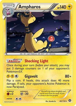 [PKM] Ampharos (40/114) [XY: Steam Siege]