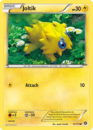 [PKM] Joltik (41/114) [XY: Steam Siege]