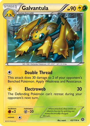 [PKM] Galvantula (42/114) [XY: Steam Siege]