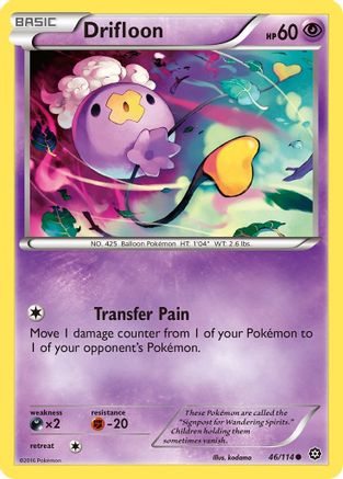 [PKM] Drifloon (46/114) [XY: Steam Siege]