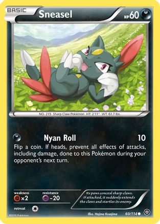 [PKM] Sneasel (60/114) [XY: Steam Siege]