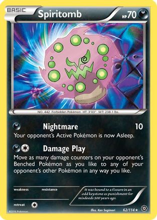 [PKM] Spiritomb (62/114) [XY: Steam Siege]