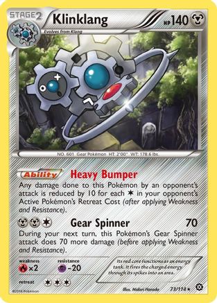 [PKM] Klinklang (73/114) [XY: Steam Siege]