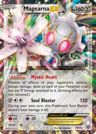 [PKM] Magearna EX (75/114) [XY: Steam Siege]